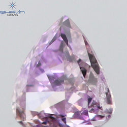 0.05 CT Heart Shape Natural Diamond Pink Color SI1 Clarity (2.61 MM)