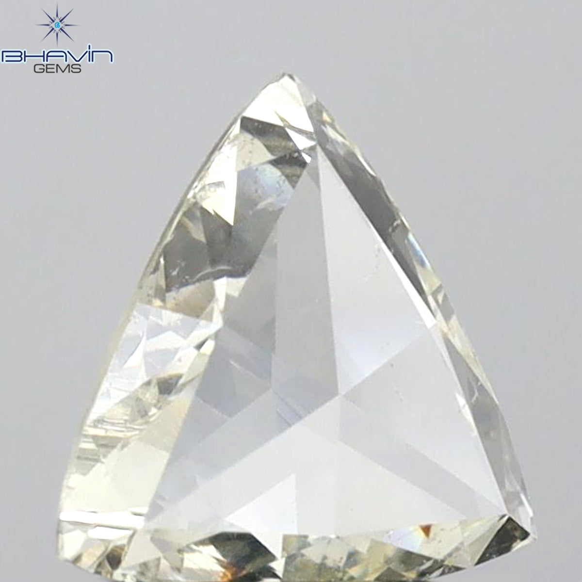0.52 CT Natural Triangle Diamond White Color Clarity VS2 (7.36 MM)