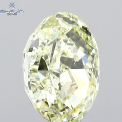 GIA認定 1.27 CT クッションダイヤモンド イエローカラー 天然ダイヤモンド VS1 クラリティ (5.97 MM)