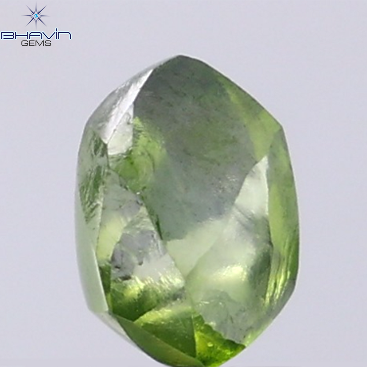 0.49 CT ラフシェイプ ナチュラル ダイヤモンド ピンク色 I3 クラリティ (4.90 MM)