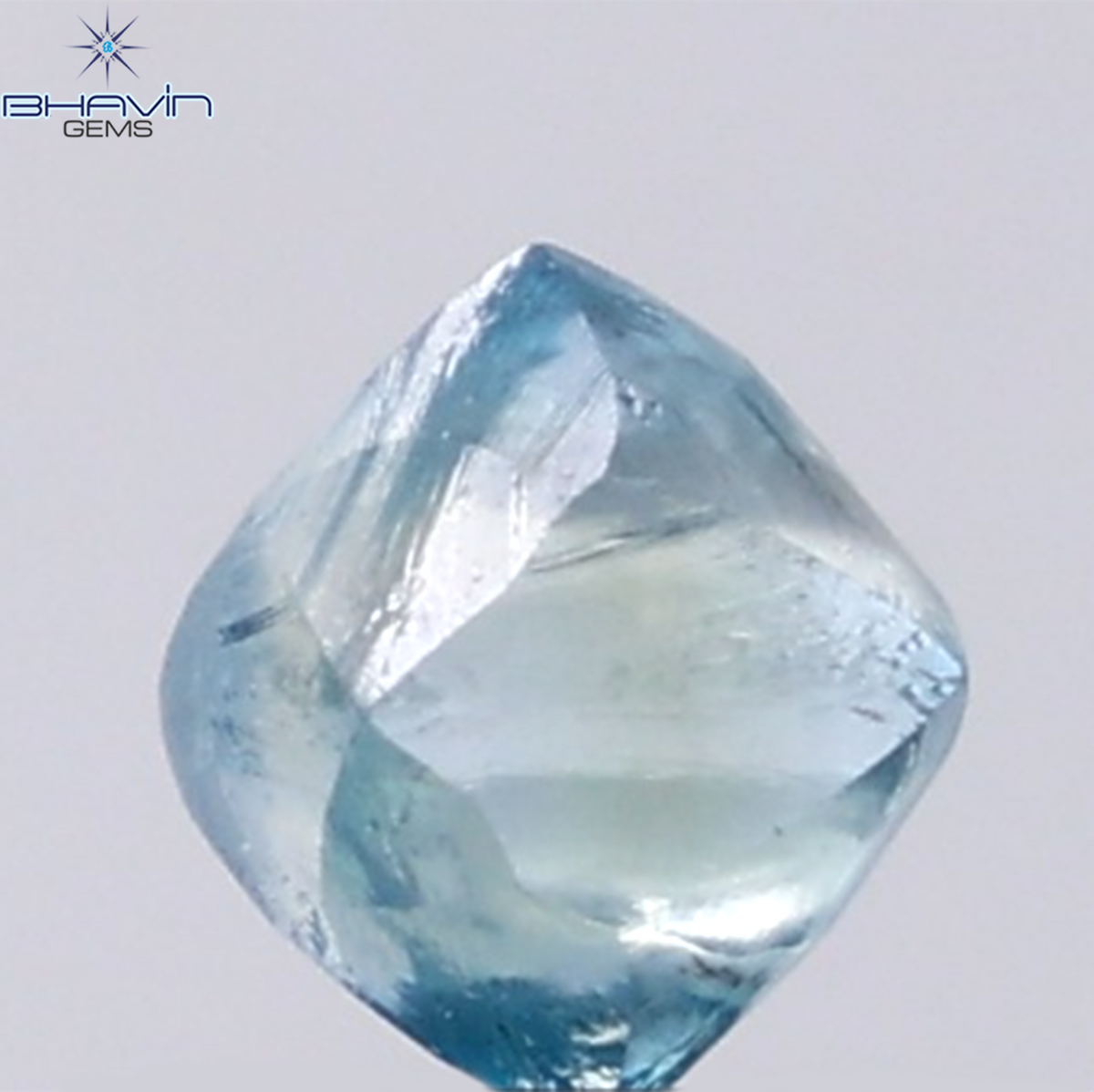 0.49 CT ラフシェイプ ナチュラル ダイヤモンド ピンク色 I3 クラリティ (4.90 MM)