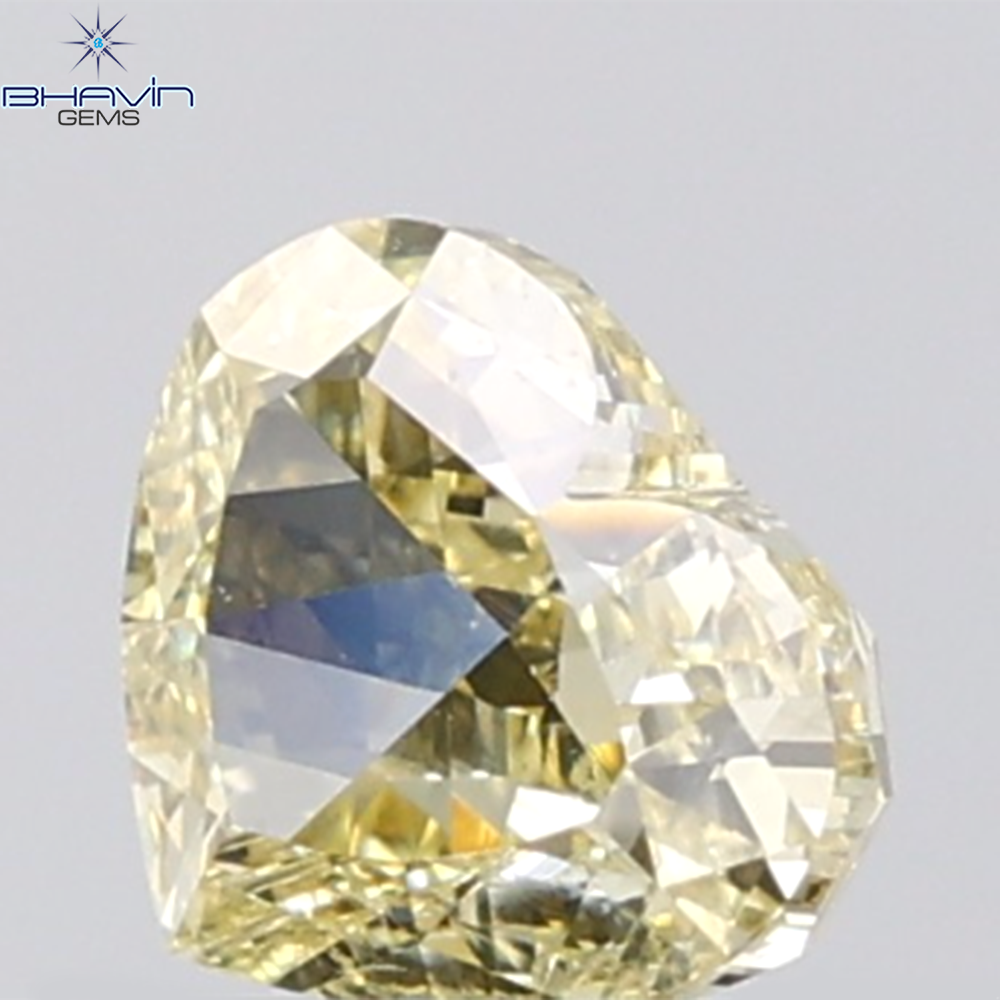 GIA認定 1.27 CT クッションダイヤモンド イエローカラー 天然ダイヤモンド VS1 クラリティ (5.97 MM)
