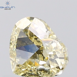 GIA認定 1.27 CT クッションダイヤモンド イエローカラー 天然ダイヤモンド VS1 クラリティ (5.97 MM)