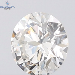 0.33 CT Round Natural Diamond White Color SI1 Clarity