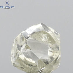 0.48 CT Rough Shape Natural Diamond White Color VS1 Clarity (4.57 MM)