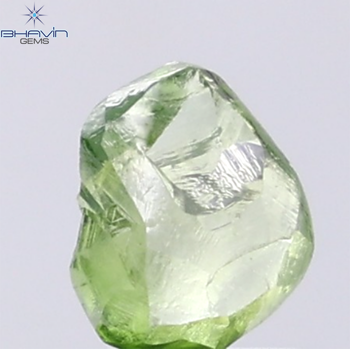 0.49 CT ラフシェイプ ナチュラル ダイヤモンド ピンク色 I3 クラリティ (4.90 MM)