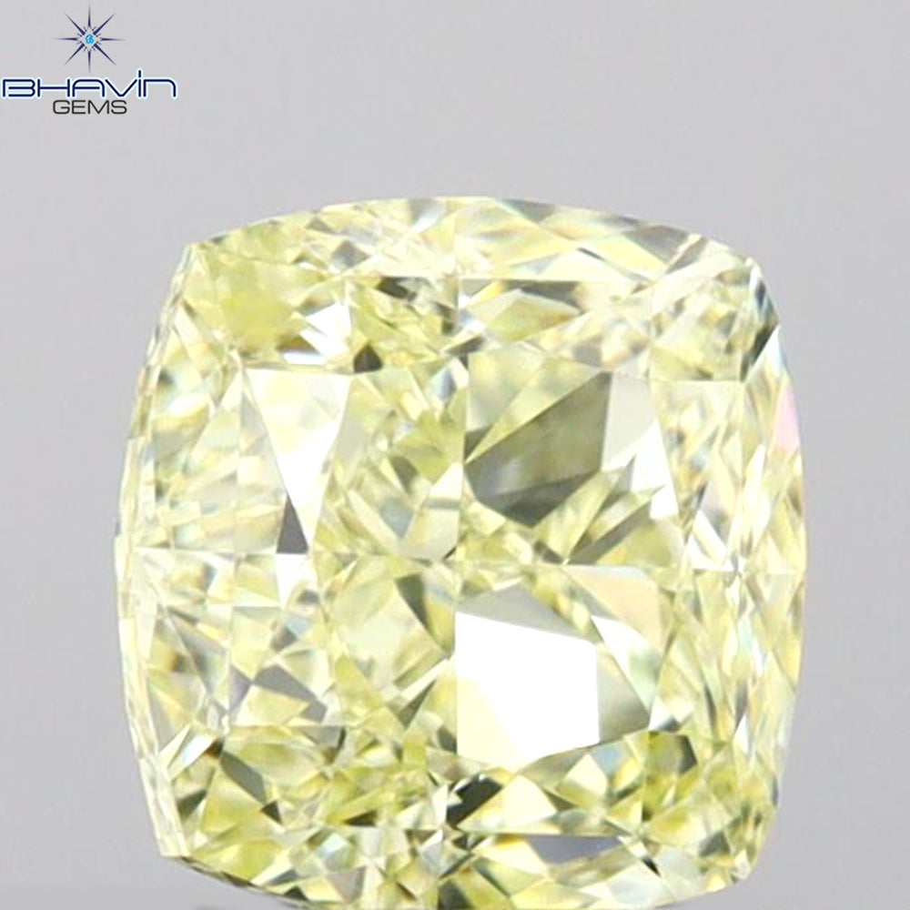 GIA Certified 1.01 CT Cushion Diamond Y To Z Color Natural Diamond VVS1 Clarity (5.52 MM)