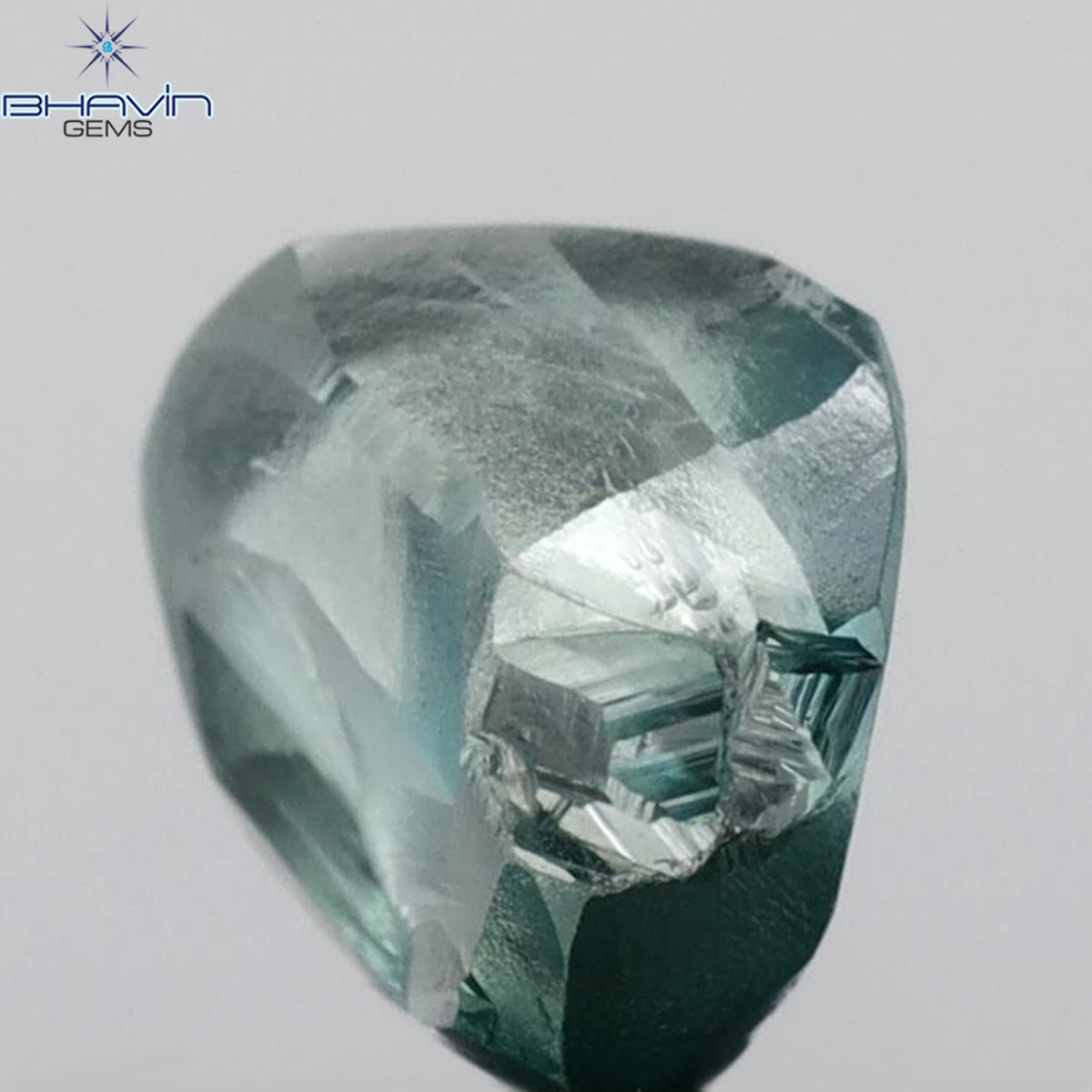 0.49 CT ラフシェイプ ナチュラル ダイヤモンド ピンク色 I3 クラリティ (4.90 MM)