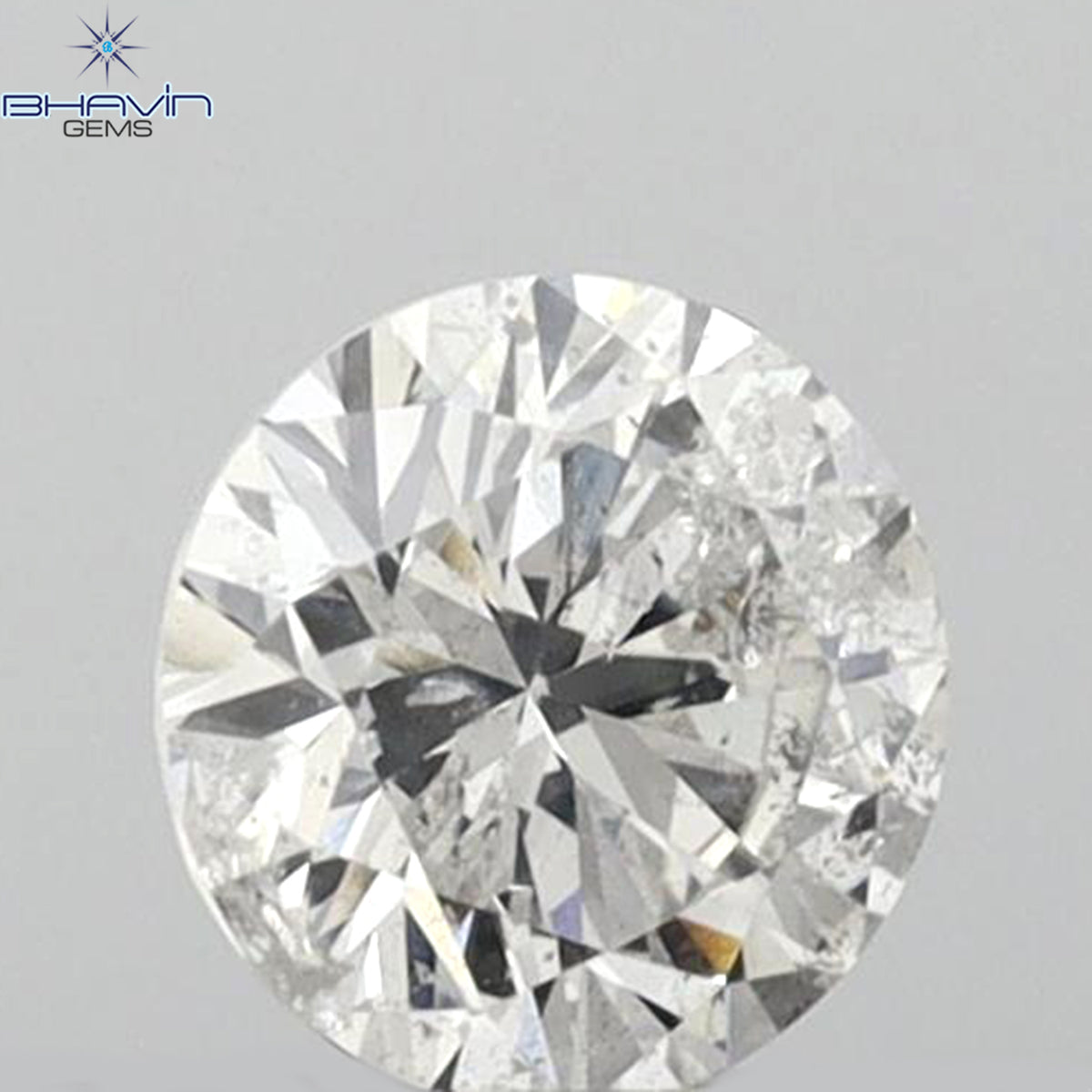 0.31 CT Round Shape Natural Loose Diamond White Color SI2 Clarity (4.36 MM)