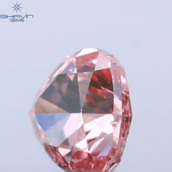 0.04 CT Heart Shape Natural Diamond Pink Color VS1 Clarity (2.18 MM)