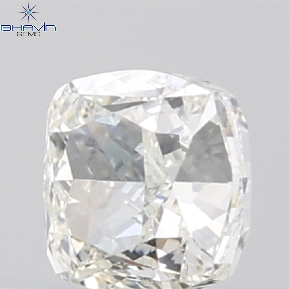 1.01 CT Cushion Diamond Natural Yellow Color VS1 Clarity (5.16 MM)