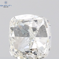 1.01 CT Cushion Diamond Natural Yellow Color VS1 Clarity (5.16 MM)