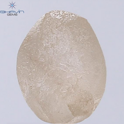 2.53 CT Rough Shape Natural Diamond Brown Color VS2 Clarity (8.95 MM)