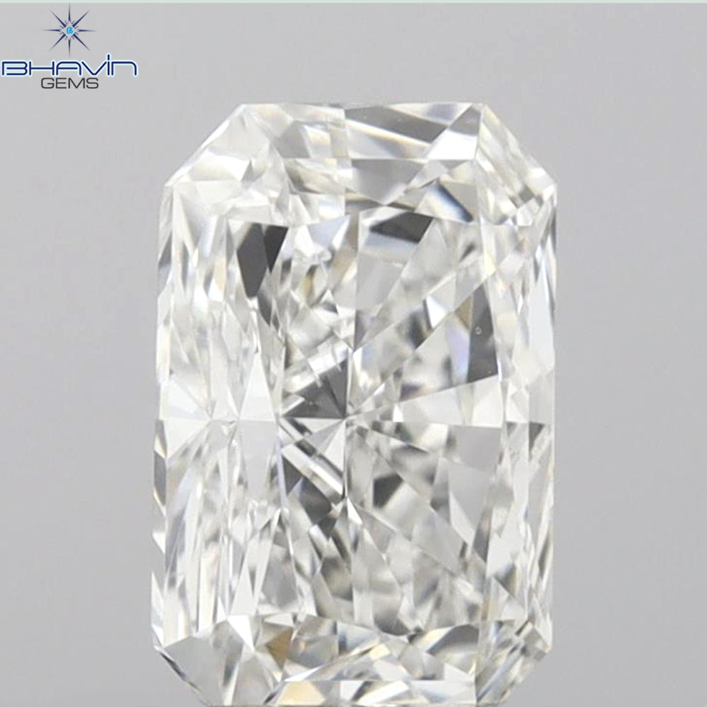 GIA Certified 1.00 CT Radiant Diamond White (G) Color Natural Diamond VS2 Clarity (7.17 MM)