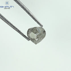 0.06 CT ハートシェイプ 天然ダイヤモンド ピンク色 SI1 クラリティ (2.28 MM)