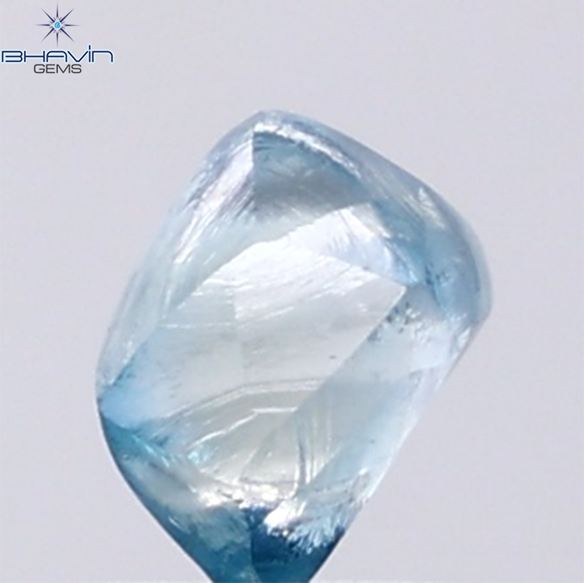 0.49 CT ラフシェイプ ナチュラル ダイヤモンド ピンク色 I3 クラリティ (4.90 MM)