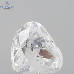 0.25 CT Heart Shape Natural Diamond White Color I1 Clarity (3.98 MM)