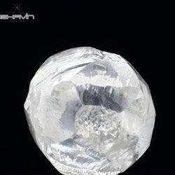 0.82 CT Rough Shape Natural Diamond White Color VS1 Clarity (4.97 MM)