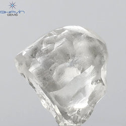 1.88 CT Rough Shape Natural Diamond White Color VS1 Clarity (7.96 MM)