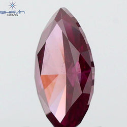 0.22 CT Marquise Shape Natural Diamond Pink Color VS2 Clarity (5.71 MM)
