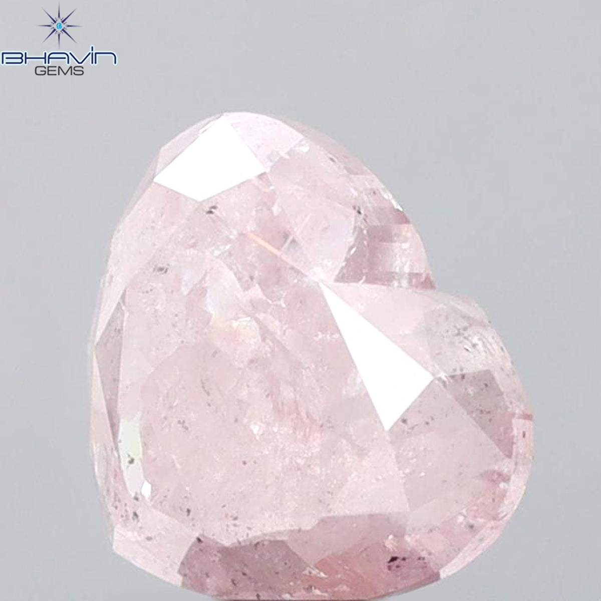 0.05 CT クッションシェイプ 天然ダイヤモンド ピンク色 I1 クラリティ (2.11 MM)