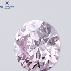 0.05 CT Round Natural Diamond Pink (Argyle) Color VS-SI Clarity