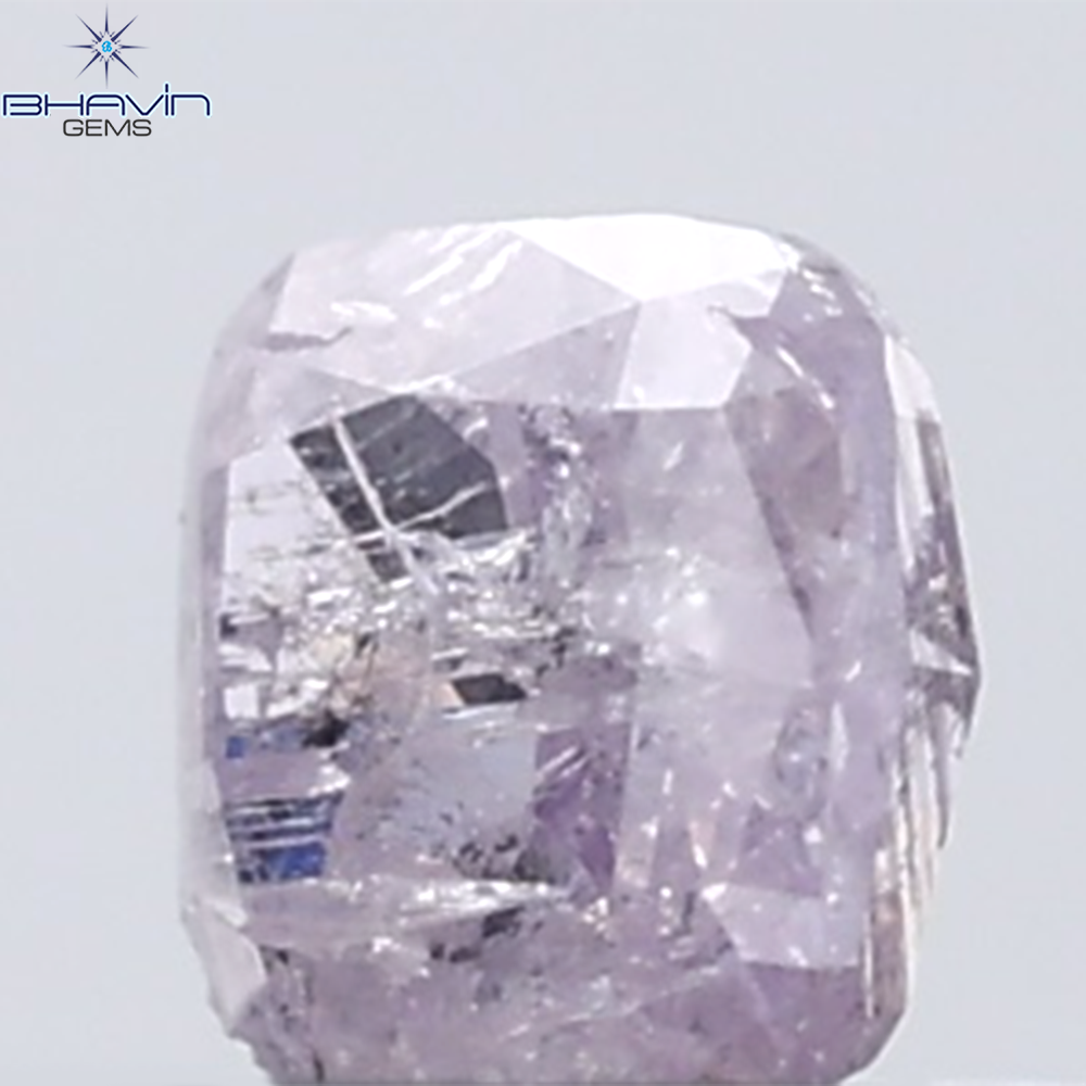 0.23 CT Radiant Diamond Natural Pink Color I3 Clarity (3.44 MM)