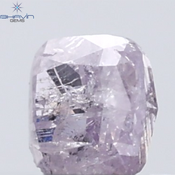 0.23 CT Radiant Diamond Natural Pink Color I3 Clarity (3.44 MM)