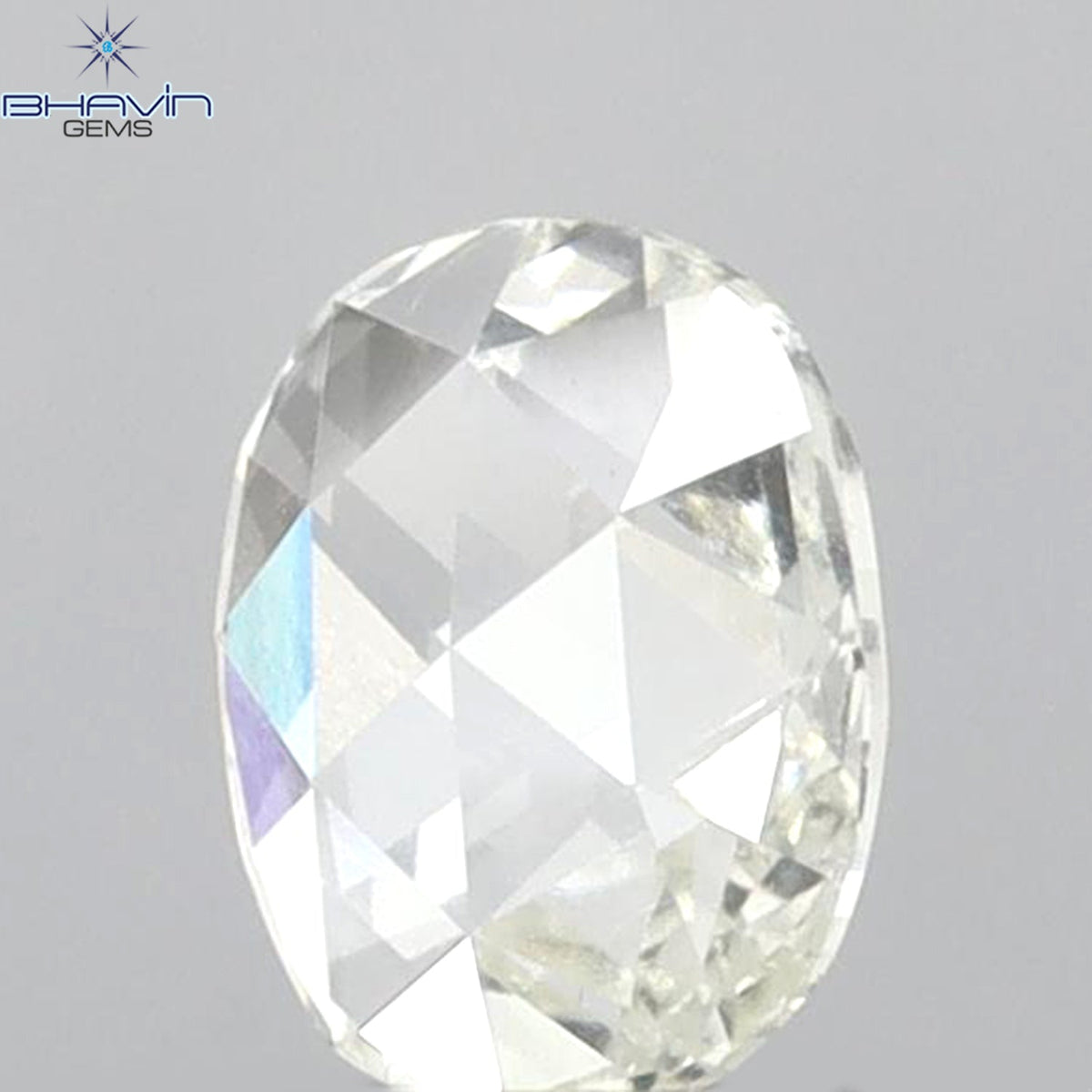 0.21 CT オーバルシェイプ 天然ダイヤモンド ホワイトカラー I2 クラリティ (4.57 MM)