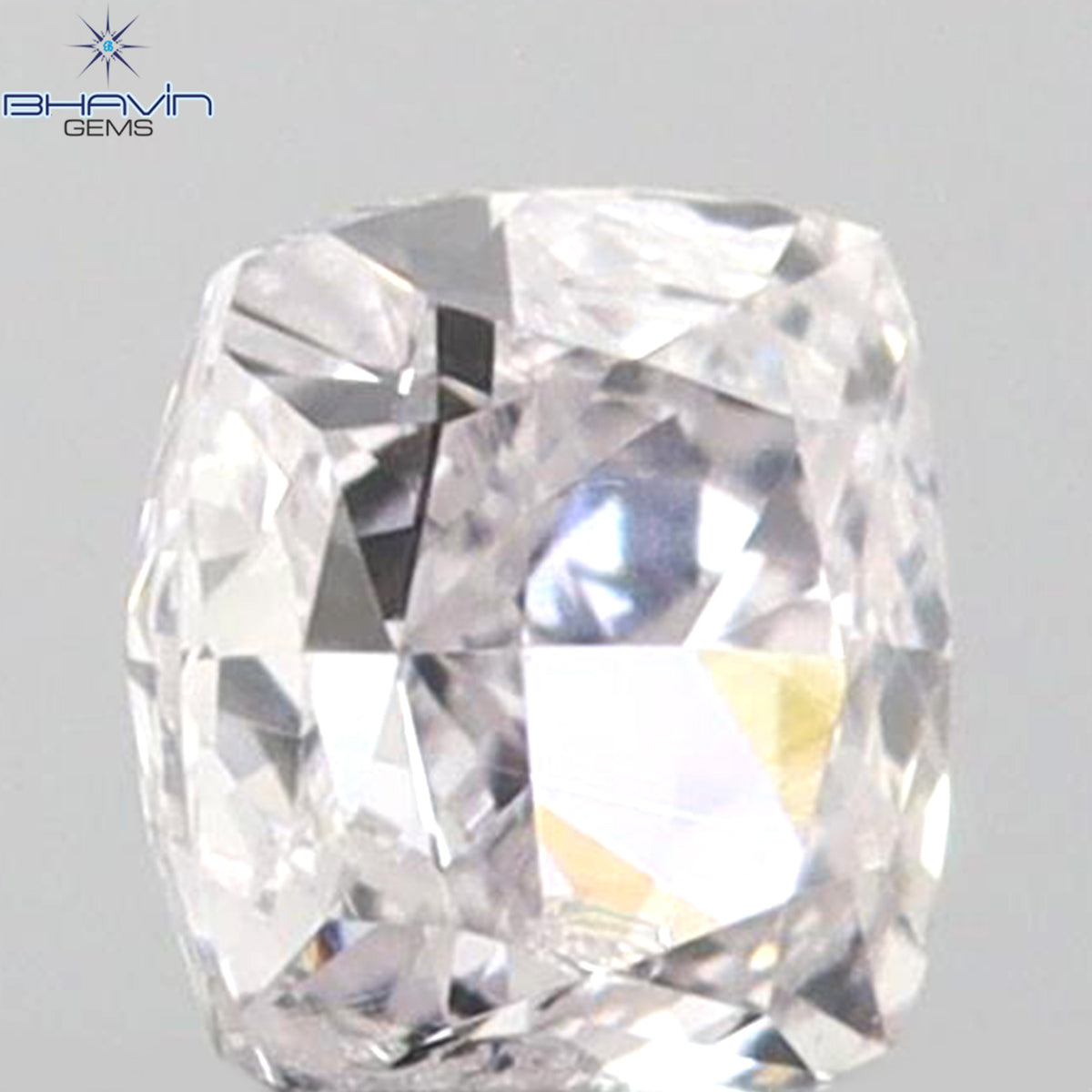 0.10 CT Natural Cushion Diamond Pink Color Clarity SI1 (2.80 MM)