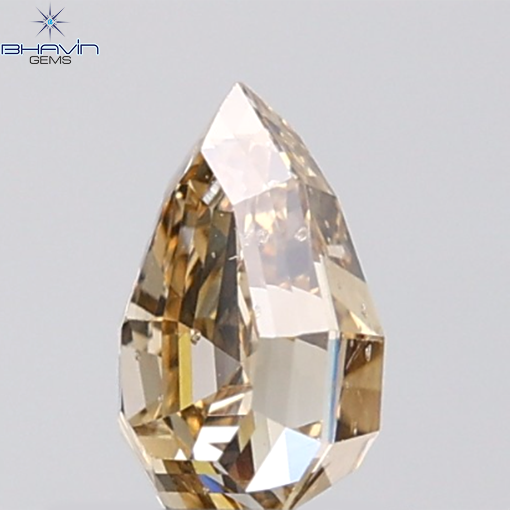 1.03 CT Shield Natural Brown Diamond SI Clarity (7.02 MM)