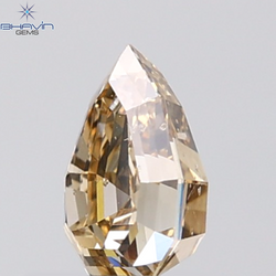 1.03 CT Shield Natural Brown Diamond SI Clarity (7.02 MM)