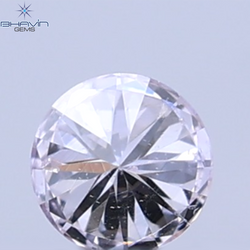 0.04 CT Natural Round Diamond Pink Color Clarity VS2 (2.0 MM)