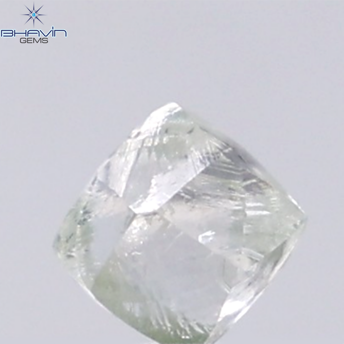 1.02 CT Natural Rough Diamond White Color Clarity VS (5.62 MM)