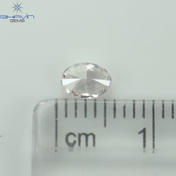 GIA Certified 0.40 CT Oval Shape Natural Diamond Pink Color (5.24 MM)