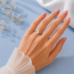 Marquise Cut Solitaire Engagement Ring with 6-Prong Wire Basket in Rose Gold