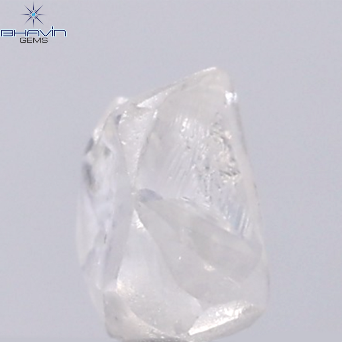 0.92 CT Natural Rough Diamond White Color Clarity VS (5.88 MM)