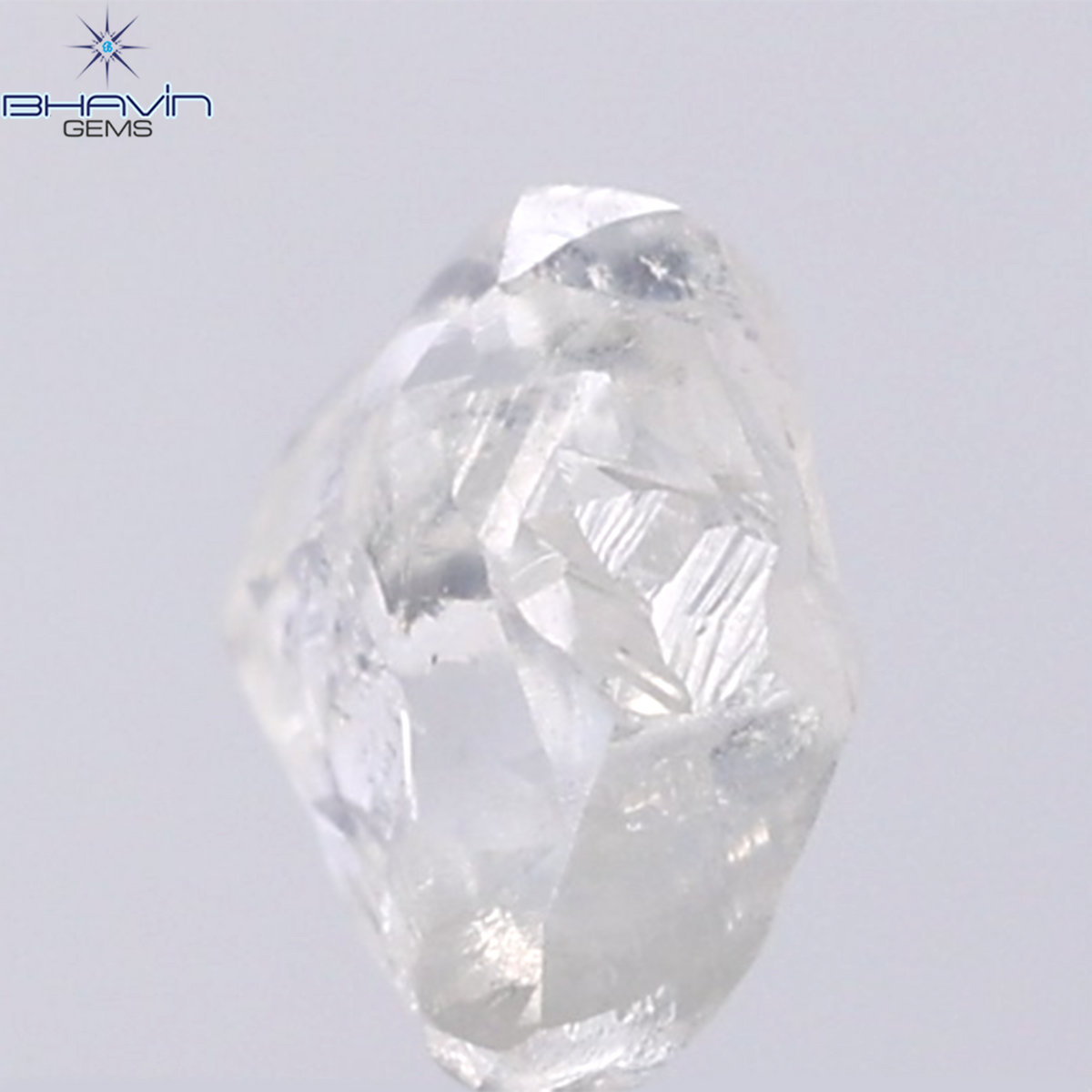 1.33 CT Natural Rough Diamond White Color Clarity VS (7.03 MM)