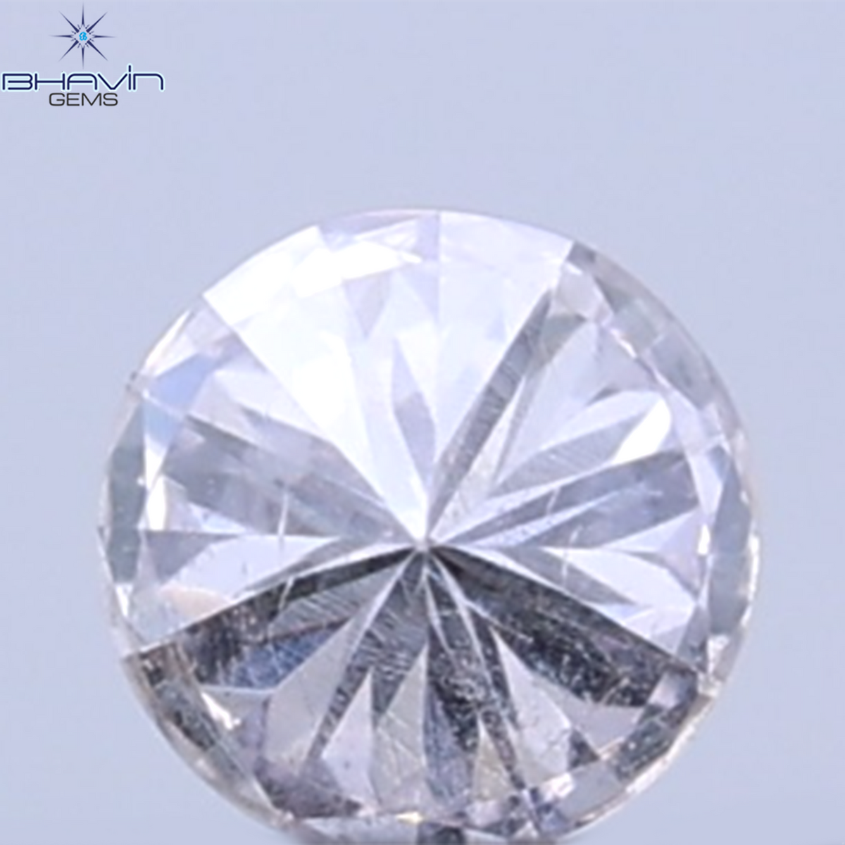 0.04 CT Natural Round Diamond Pink Color Clarity SI (2.0 MM)