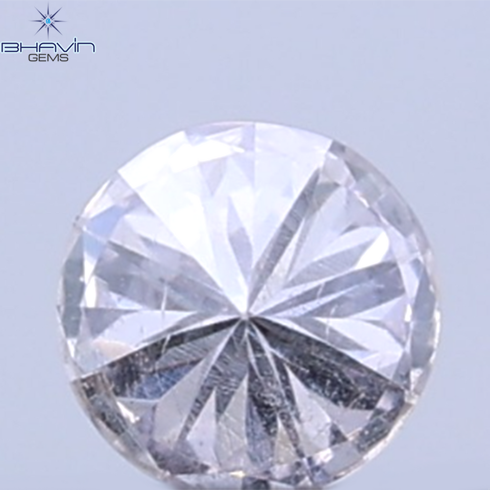 0.04 CT Natural Round Diamond Pink Color Clarity SI (2.0 MM)