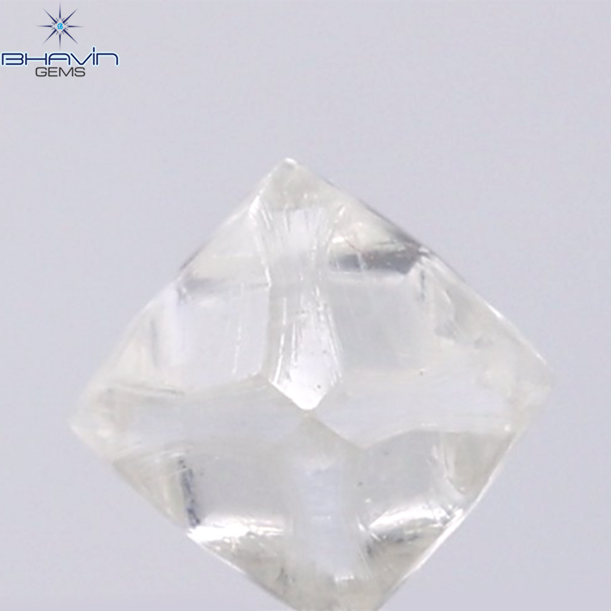 1.21 CT Natural Rough Diamond White Color Clarity VS (5.61 MM)