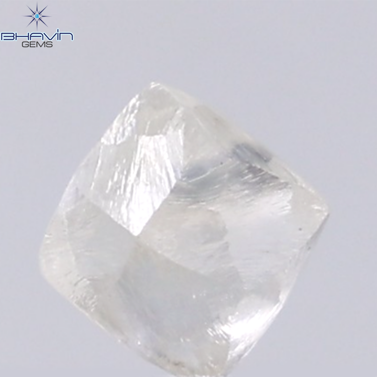 1.46 CT Natural Rough Diamond White Color Clarity VS (5.84 MM)