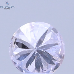 0.03 CT Natural Round Diamond Pink Color Clarity SI1 (1.9 MM)