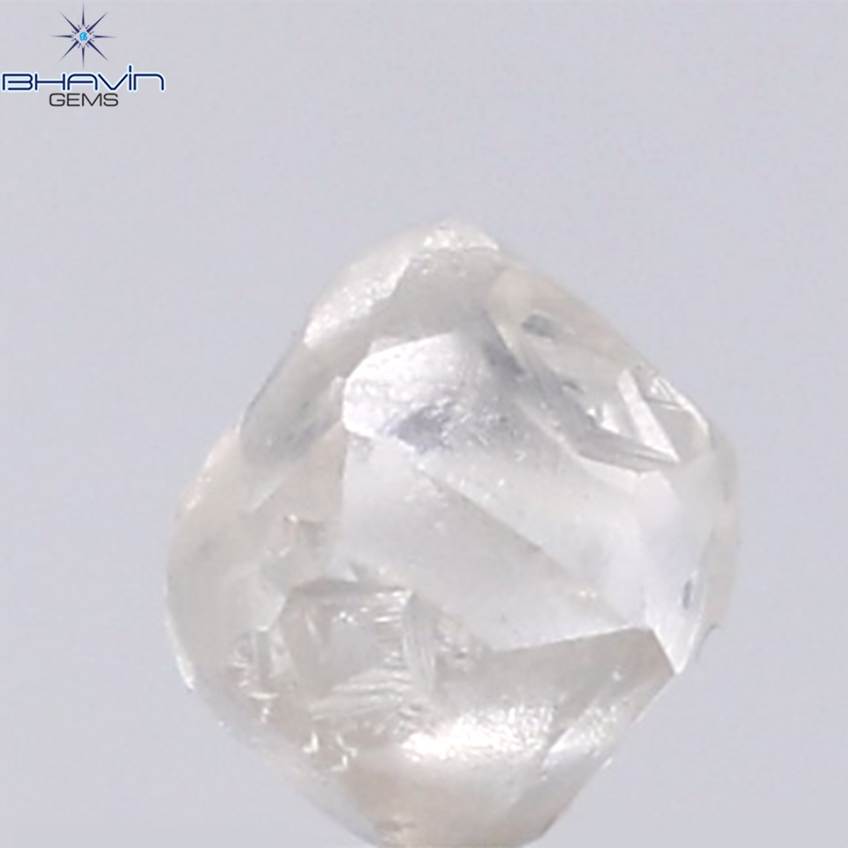 1.27 CT Natural Rough Diamond White Color Clarity VS (5.20 MM)