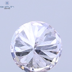 0.04 CT Natural Round Diamond Pink Color Clarity SI (2.0 MM)