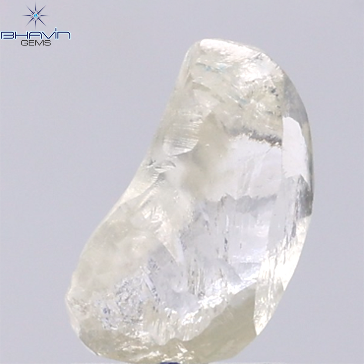 1.62 CT Natural Rough Diamond White Color Clarity VS (9.65 MM)