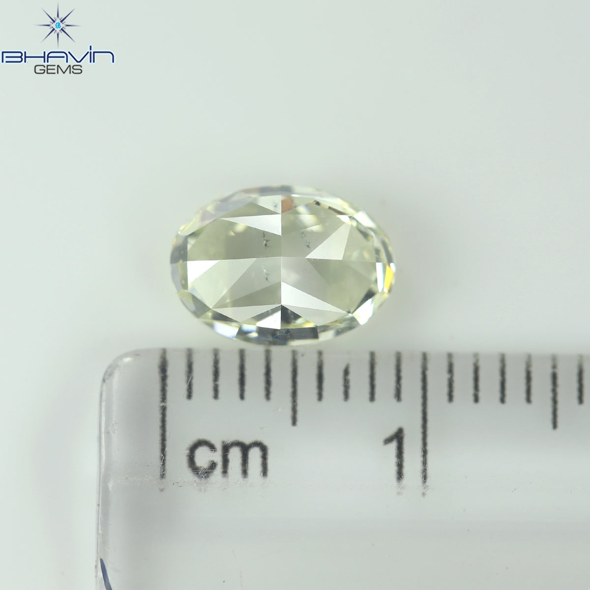 GIA Certified 2.01 CT Natural Oval Diamond W to X Range Color Clarity SI1 (8.64 MM)