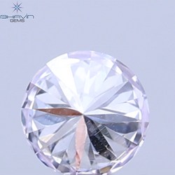0.05 CT Natural Round Diamond Pink Color Clarity VS1 (2.3 MM)
