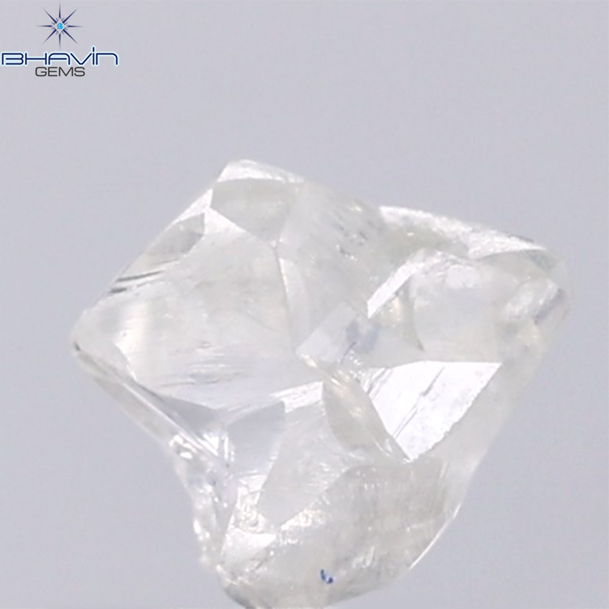 1.38 CT Natural Rough Diamond White Color Clarity VS (6.95 MM)