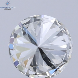 0.25 CT Natural Round Diamond White Milky Color Clarity VVS1 (4.14 MM)